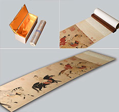 红花岗馆藏书画复制博物馆书画复制服务