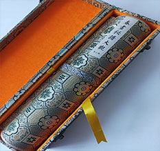 红花岗书画装裱案例